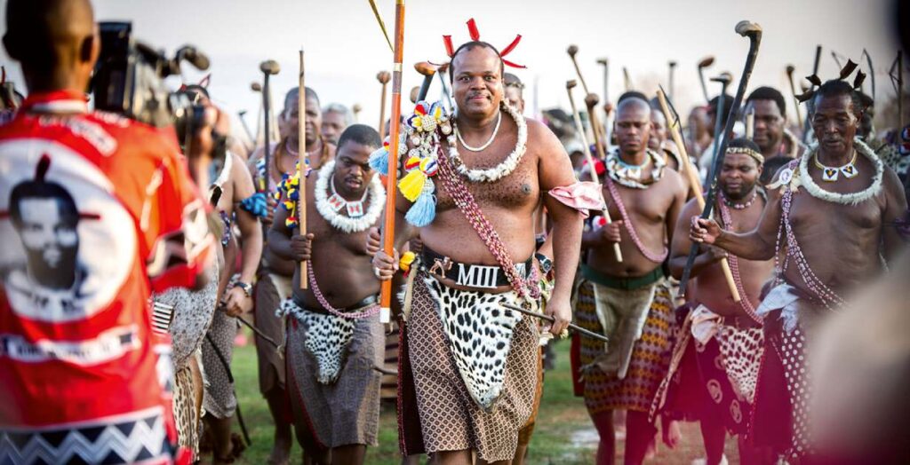 King Mswati III 